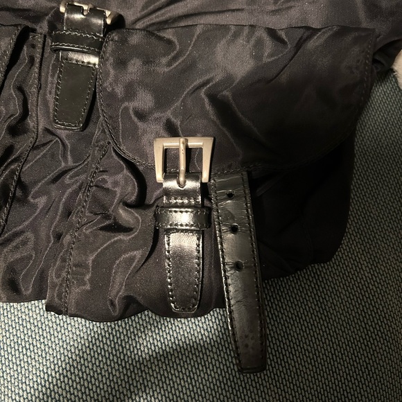 Black Tessuto nylon Prada backpack - Picture 8 of 9